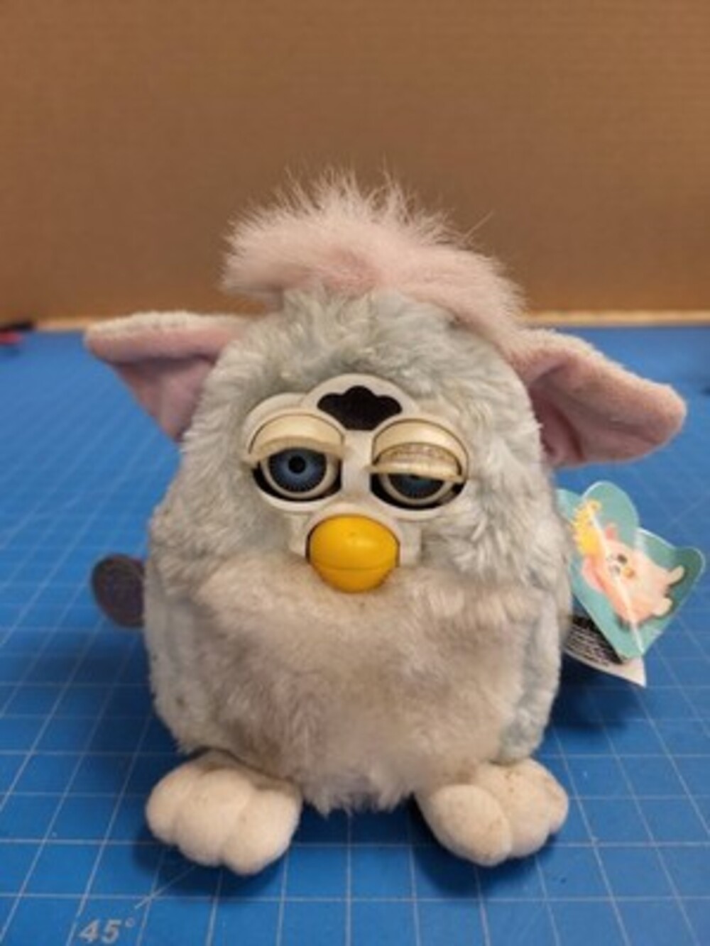 Vintage Furby Babies Toy Blue Pink 2000s Plush Collectible Kids Gift Rare